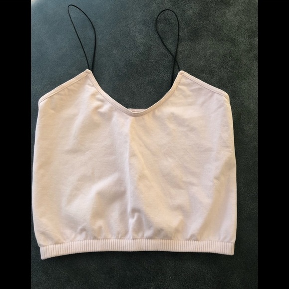 Free People Other - Intimately Free People Nude Strappy V Neck Cami Bra CropTank XS-S Stretch